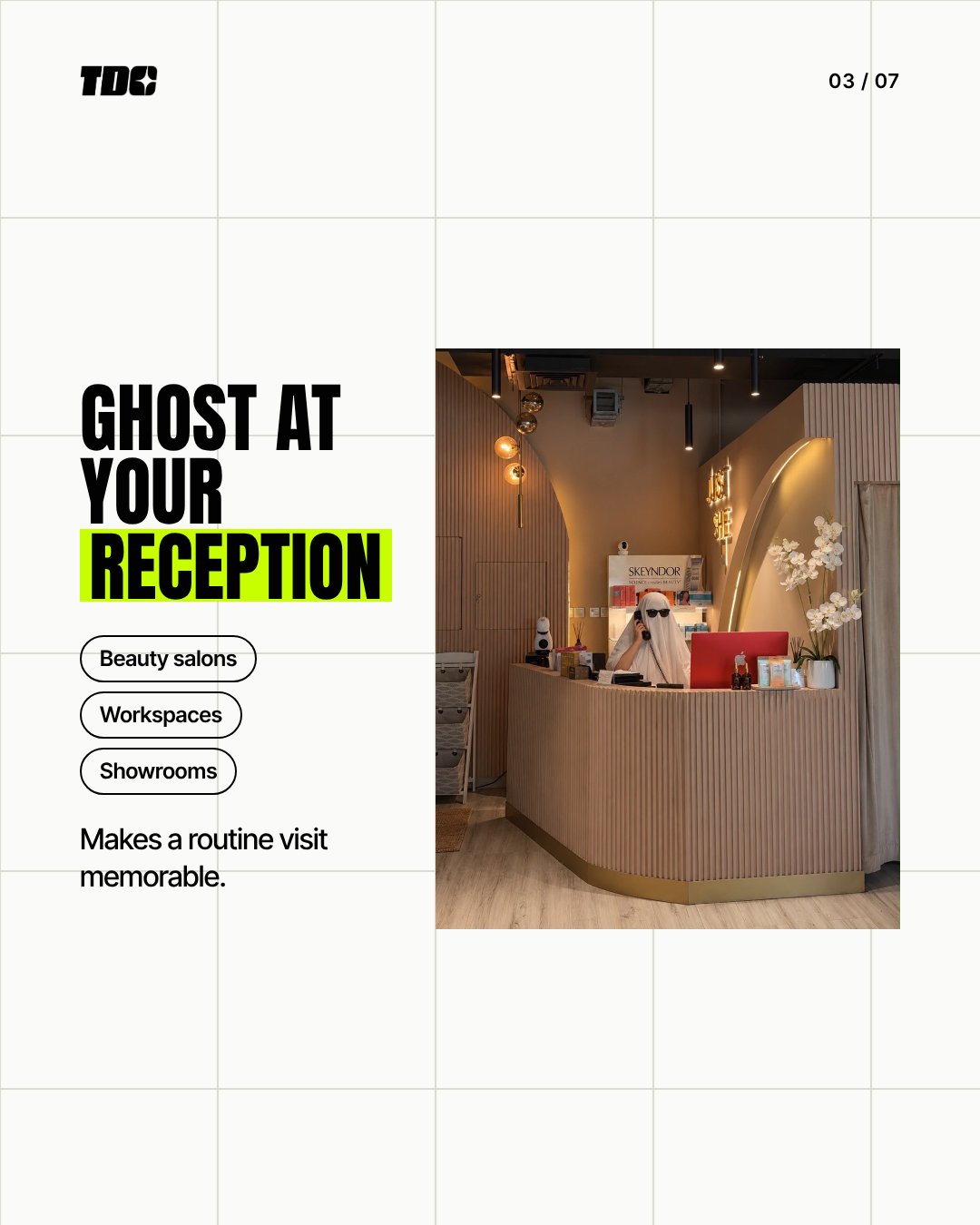 Ghost at Your Reception — Halloween video example poster